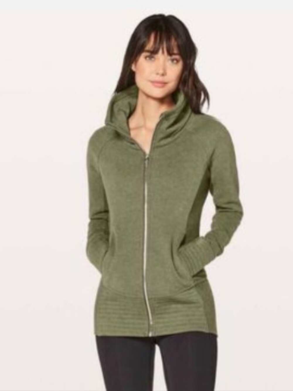 Lululemon Radiant Jacket II in olive green